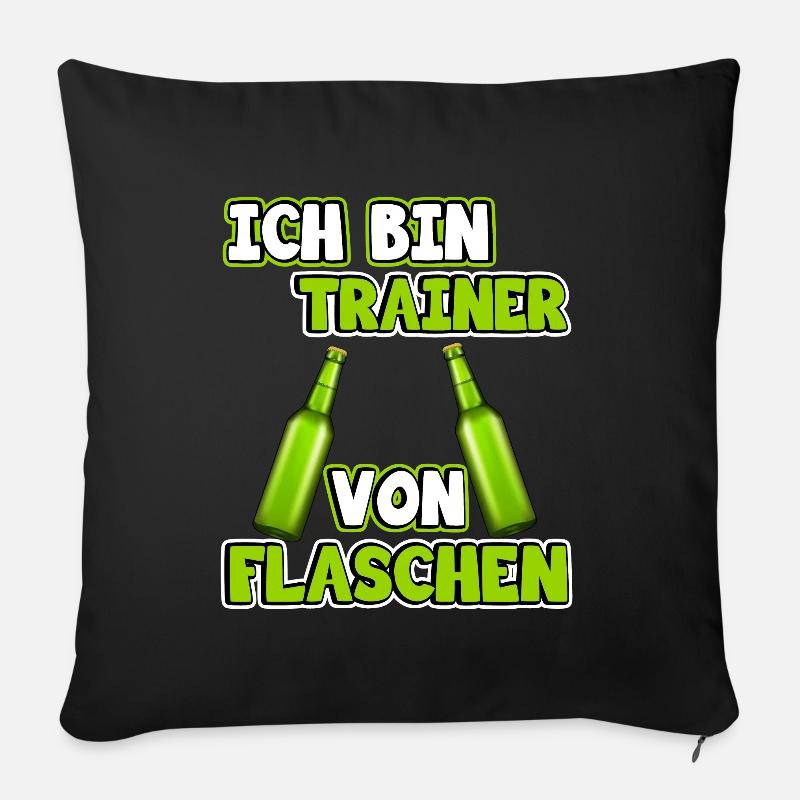 Trainer - Sofakissenbezug 45 x 45 cm - Schwarz