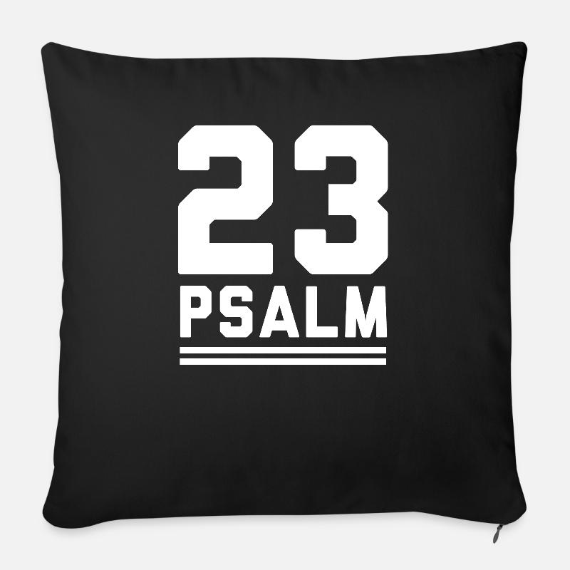 Catholic - Sofa pillowcase 17,3'' x 17,3'' (45 x 45 cm) - black