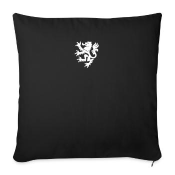 Les armoiries | Pays-Bas, Hollande, Néerlandais - Housse de coussin décorative 45 x 45 cm - noir - Devant
