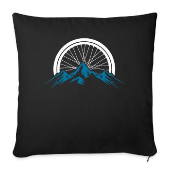 MTB - Sofa pillowcase 17,3'' x 17,3'' (45 x 45 cm) - black - Front