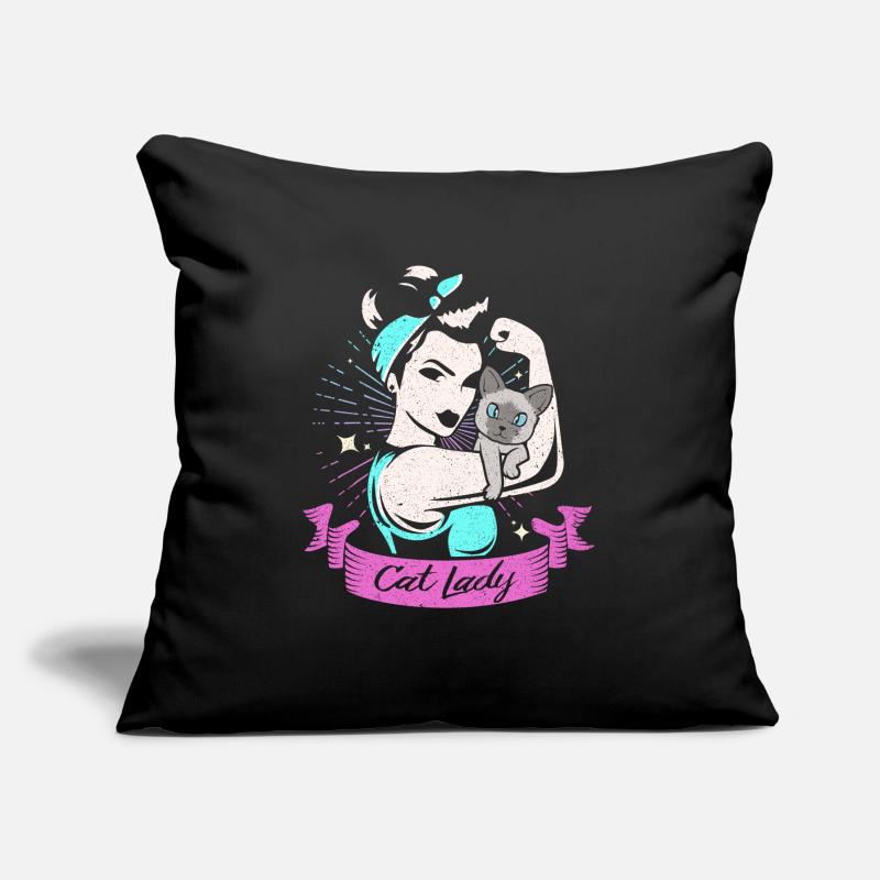 Siamese cat Sofa pillowcase 17,3'' x 17,3'' (45 x 45 cm)