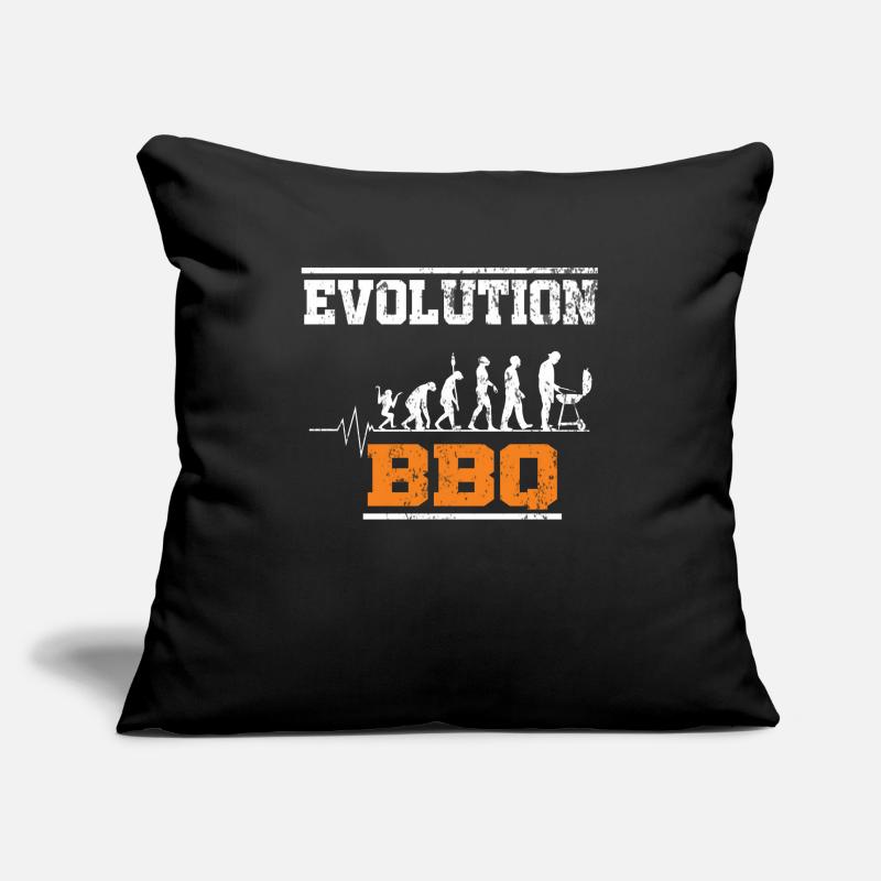 Evolution Grillen Herzschlag Sofakissenbezug 45 x 45 cm