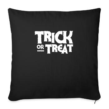 Halloween Halloween Halloween Halloween - Sofa pillowcase 17,3'' x 17,3'' (45 x 45 cm) - black - Front
