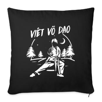 Viet Vo Dao Geschenk - Sofakissenbezug 45 x 45 cm - Schwarz - Vorne