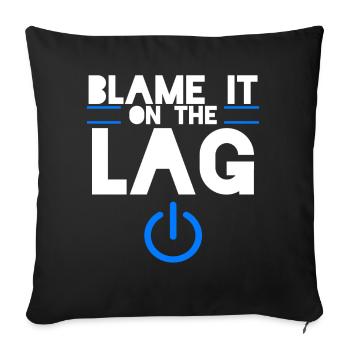 Gaming - Sofa pillowcase 17,3'' x 17,3'' (45 x 45 cm) - black - Front