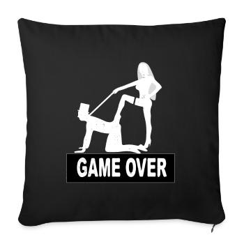 Bachelorette party JGA - Sofa pillowcase 17,3'' x 17,3'' (45 x 45 cm) - black - Front