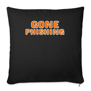 hacker - Sofa pillowcase 17,3'' x 17,3'' (45 x 45 cm) - black - Front
