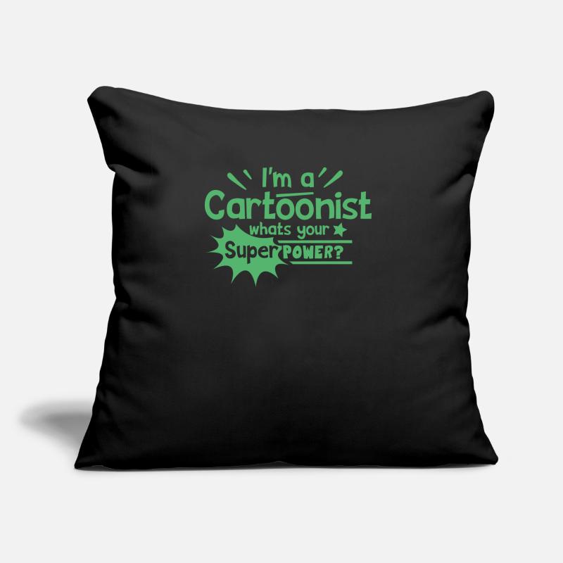 Comic Sofa pillowcase 17,3'' x 17,3'' (45 x 45 cm)