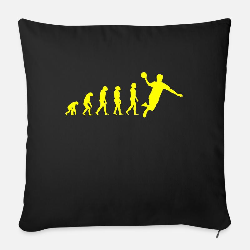 HANDBALL Evolution - Sofakissenbezug 45 x 45 cm - Schwarz