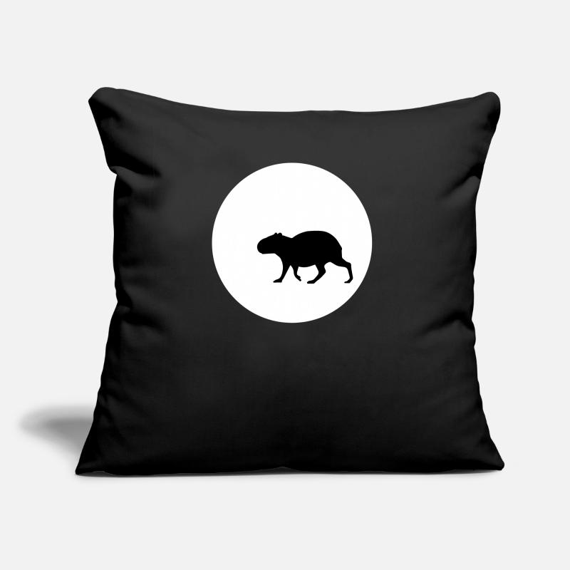 Capybara and Moon TEE Sofakissenbezug 45 x 45 cm