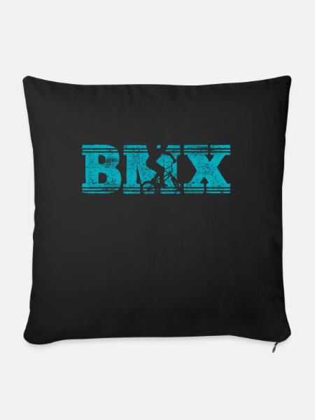 BMX - Sofakissenbezug 45 x 45 cm - Schwarz