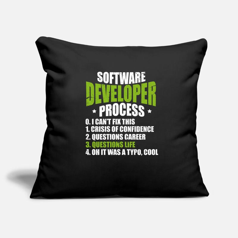 Softwareentwickler Programmierer Software Sofakissenbezug 45 x 45 cm