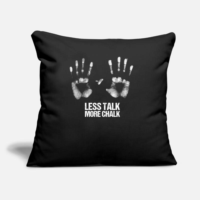 Boulder Saying Statement Climbing Bouldering Hall Sofa pillowcase 17,3'' x 17,3'' (45 x 45 cm)