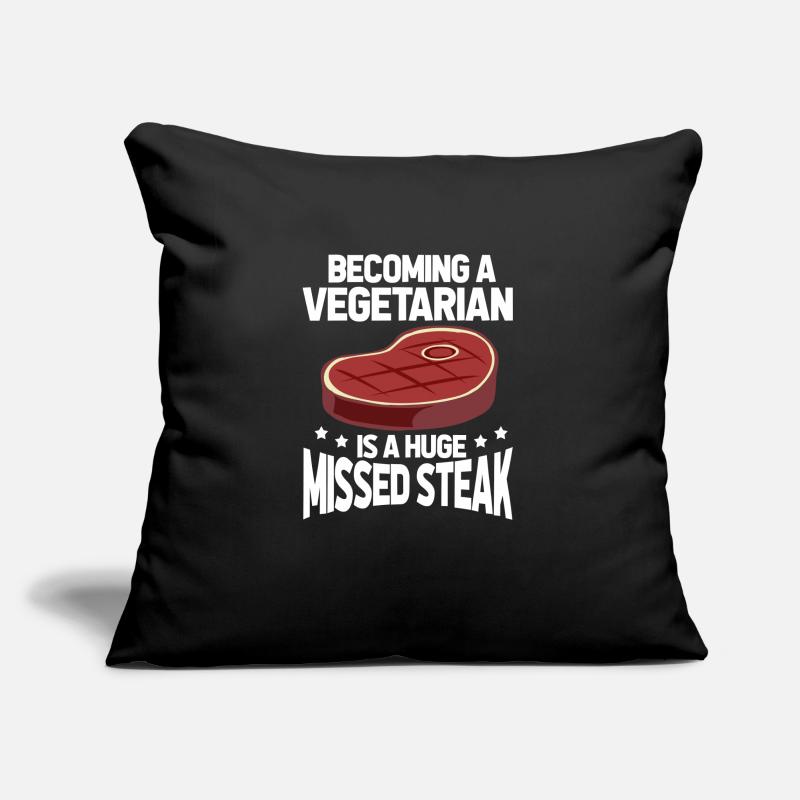meat eater Sofa pillowcase 17,3'' x 17,3'' (45 x 45 cm)