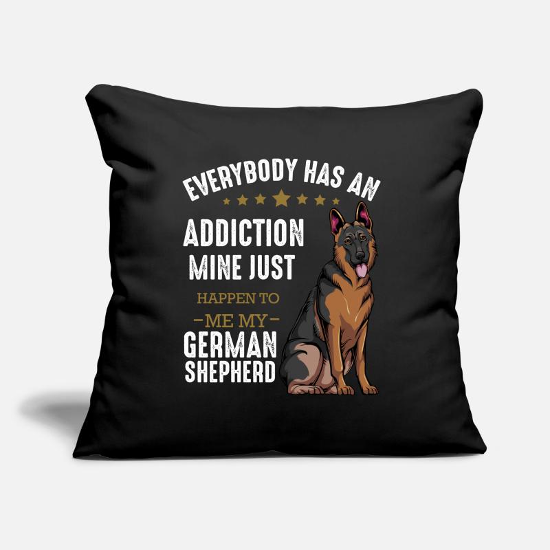 German shepherd Sofa pillowcase 17,3'' x 17,3'' (45 x 45 cm)
