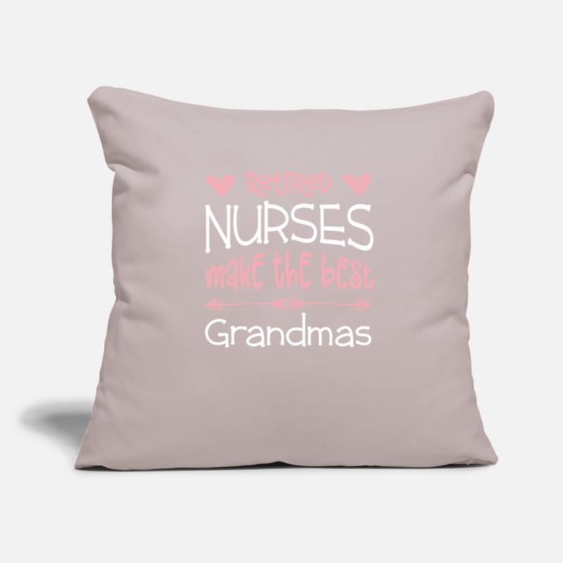 Krankenschwester Ruhestand beste Omas im Ruhestand Geschenk Sofakissenbezug 45 x 45 cm