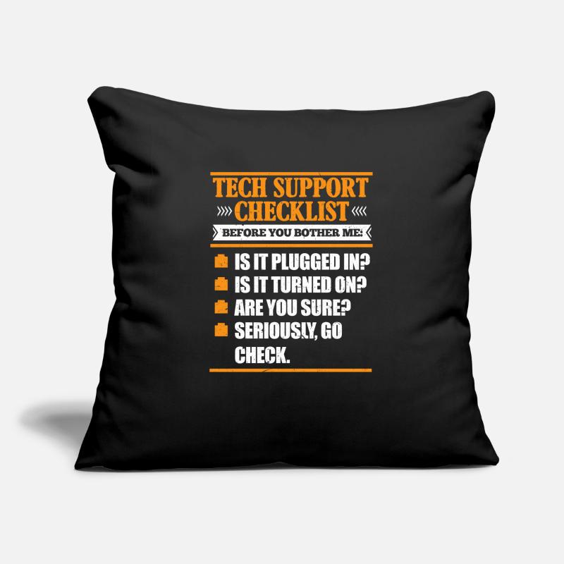 Support technique Housse de coussin décorative 45 x 45 cm