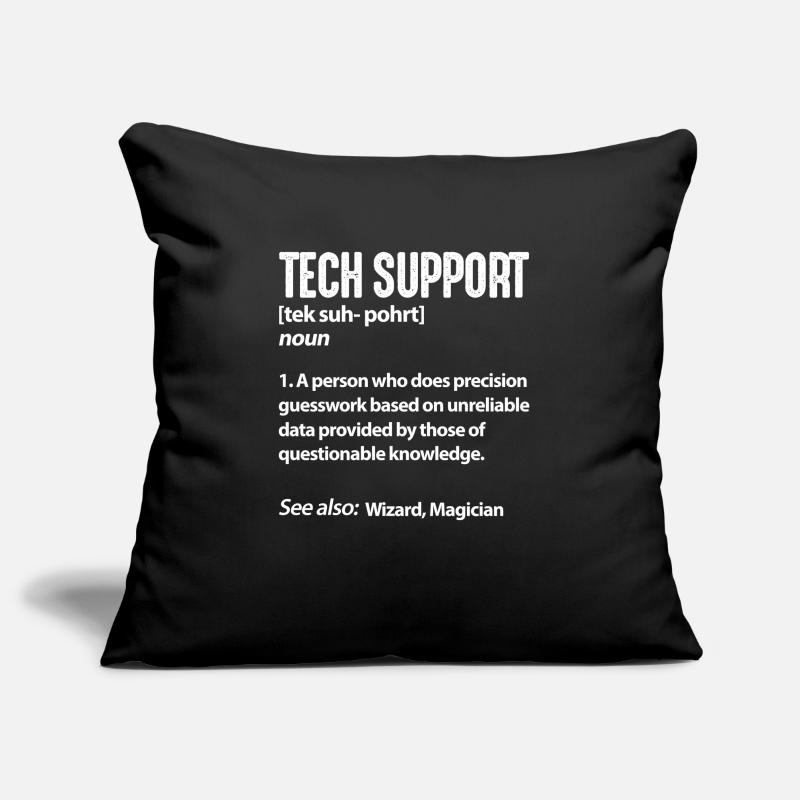 Technischer Support Computer IT Programmierer Sofakissenbezug 45 x 45 cm
