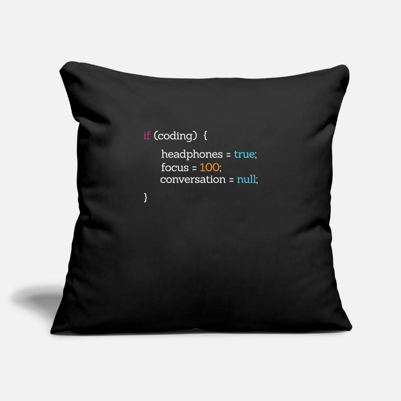 Coder Sofa pillowcase 17,3'' x 17,3'' (45 x 45 cm)