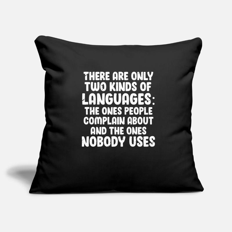 Programmeur Code Programmation Informatik Coder Housse de coussin décorative 45 x 45 cm