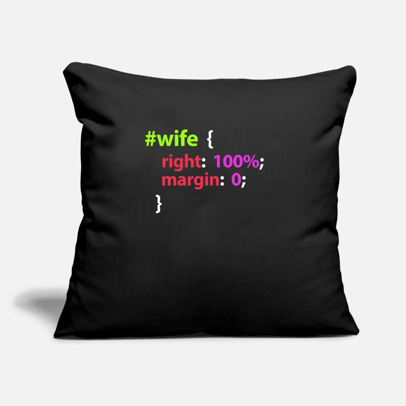 programmeur Housse de coussin décorative 45 x 45 cm