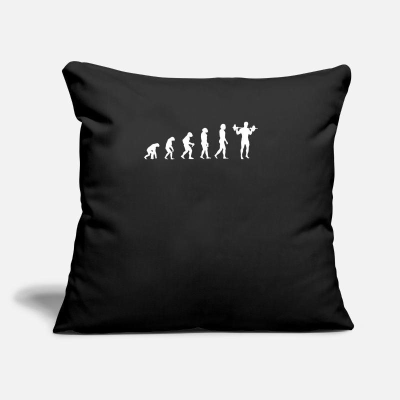 evolution of training Sofa pillowcase 17,3'' x 17,3'' (45 x 45 cm)