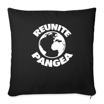 Pangea - Sofa pillowcase 17,3'' x 17,3'' (45 x 45 cm) - black - Front
