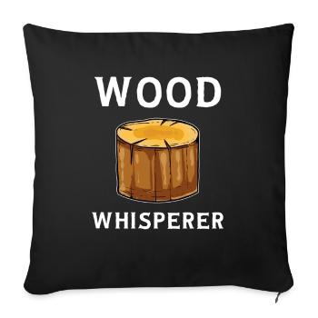 Lumberjack - Sofa pillowcase 17,3'' x 17,3'' (45 x 45 cm) - black - Front