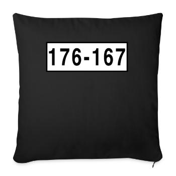 Panzerknacker Kostüm Karneval Fasching lustig witz - Sofakissenbezug 45 x 45 cm - Schwarz - Vorne