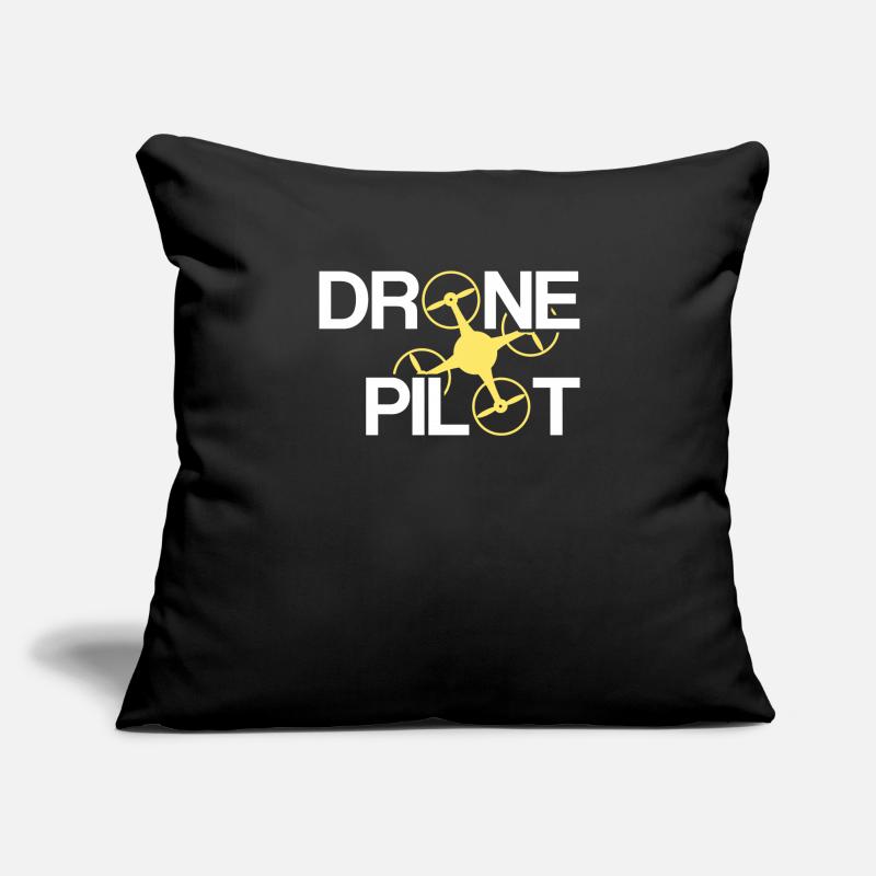Drone pilot | Drone pilot drone drone race Sofa pillowcase 17,3'' x 17,3'' (45 x 45 cm)