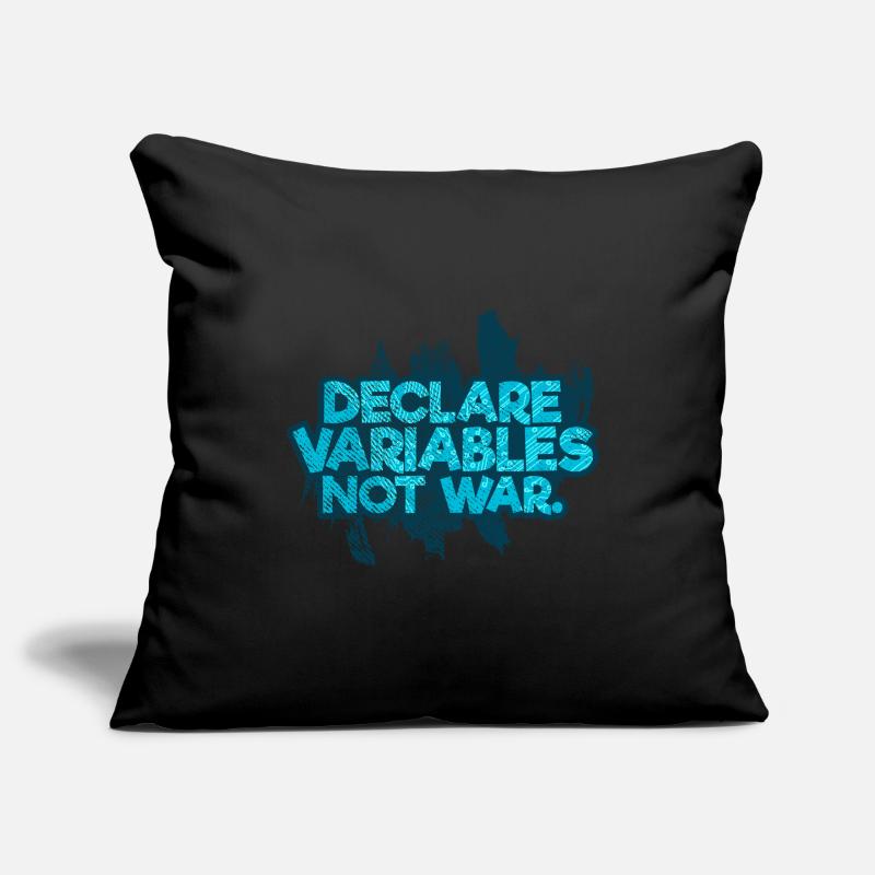 Programming computer scientists Sofa pillowcase 17,3'' x 17,3'' (45 x 45 cm)