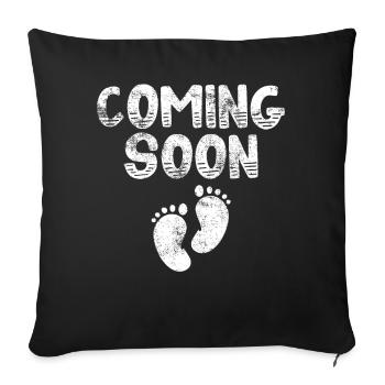 Enceinte - Housse de coussin décorative 45 x 45 cm - noir - Devant