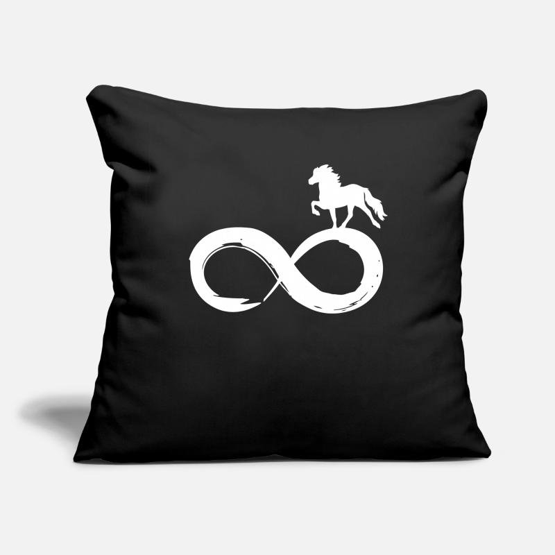 Islaender Forever Infinity Housse de coussin décorative 45 x 45 cm