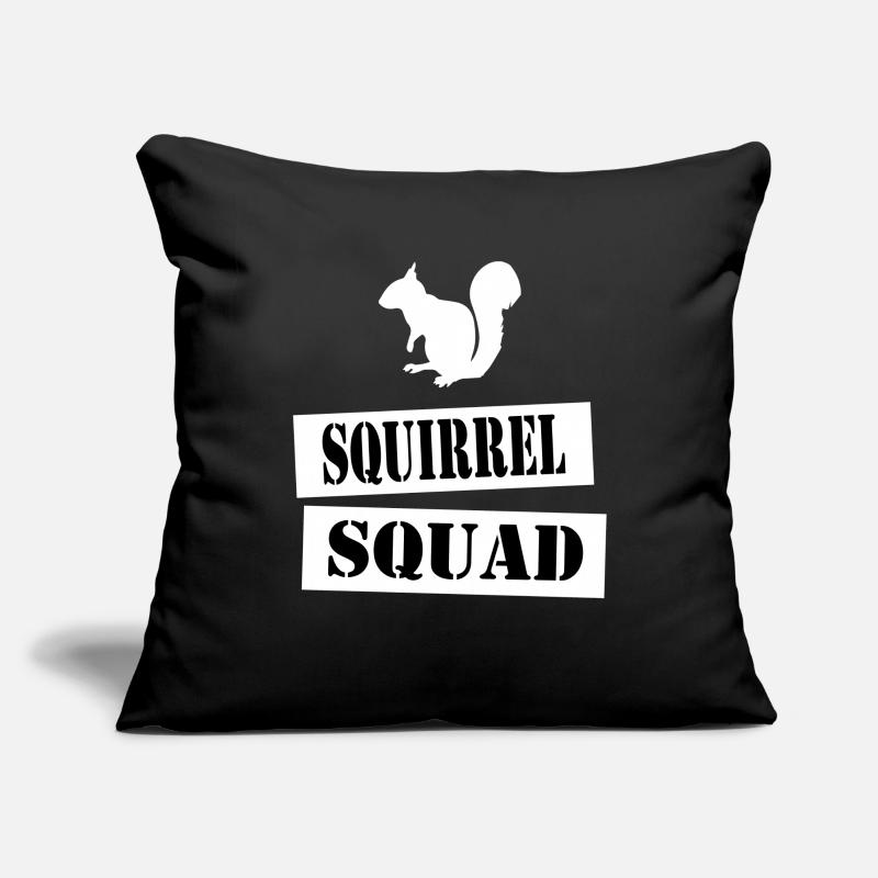 join the squirrel squad Sofa pillowcase 17,3'' x 17,3'' (45 x 45 cm)