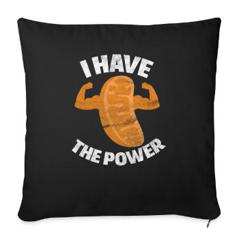 la biologie - Housse de coussin décorative 45 x 45 cm - noir - Devant