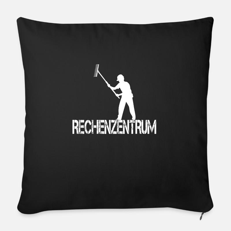 Garten - Sofakissenbezug 45 x 45 cm - Schwarz