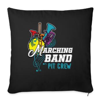 Marching Band - Sofakissenbezug 45 x 45 cm - Schwarz - Vorne