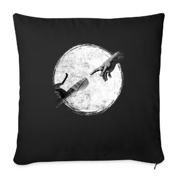 Bicycle Bicycling Biker Cycling Bicycle - Sofa pillowcase 17,3'' x 17,3'' (45 x 45 cm) - black - Front