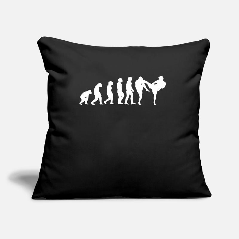 EVOLUTION Kickboxen Kickboxer Kampfsport Boxer Sofakissenbezug 45 x 45 cm