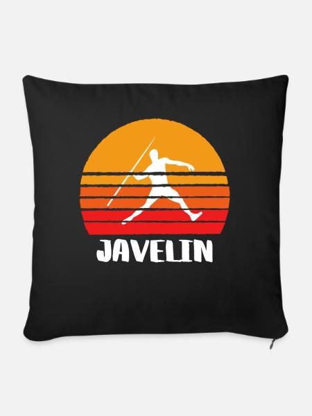 Javelin Sunset - Sofakissenbezug 45 x 45 cm - Schwarz