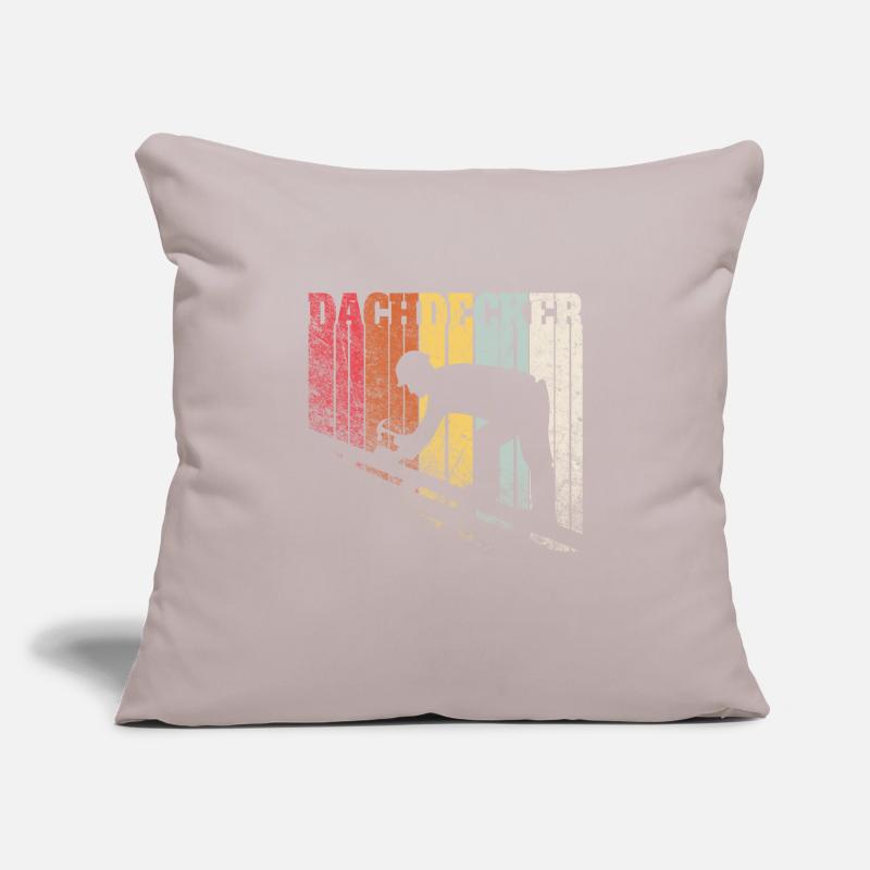 Roofers vintage master apprentice saying gift Sofa pillowcase 17,3'' x 17,3'' (45 x 45 cm)