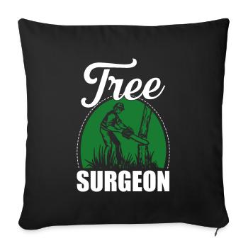 lumberjack - Sofa pillowcase 17,3'' x 17,3'' (45 x 45 cm) - black - Front