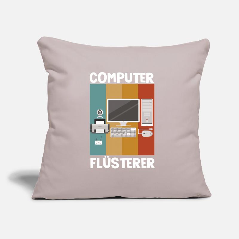 Computerflüsterer Geek Linux Sofakissenbezug 45 x 45 cm