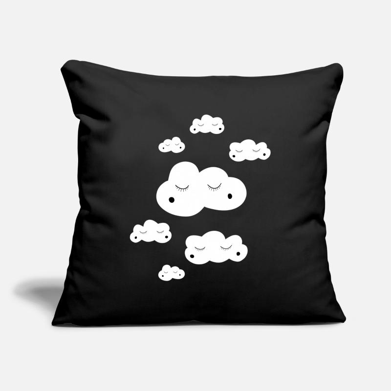 Petits nuages Housse de coussin décorative 45 x 45 cm