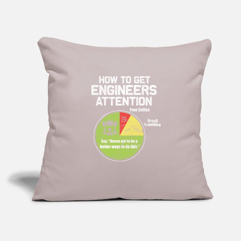 Engineer Engineer Technician Civil Engineer Gift Sofa pillowcase 17,3'' x 17,3'' (45 x 45 cm)