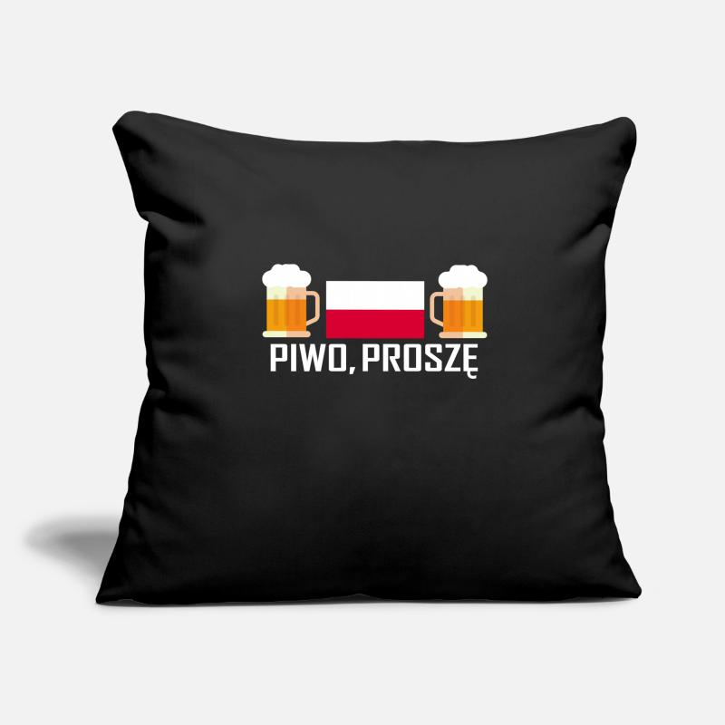 Piwo Prosze - Ein Bier bitte Polnisch Polen Sofakissenbezug 45 x 45 cm