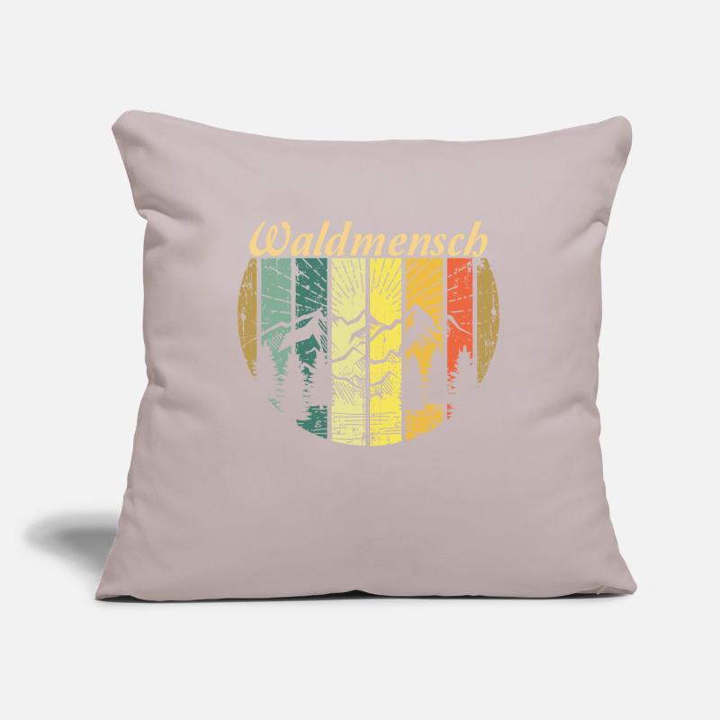 Forest man Forester Forester Lumberjack Forest work Sofa pillowcase 17,3'' x 17,3'' (45 x 45 cm)