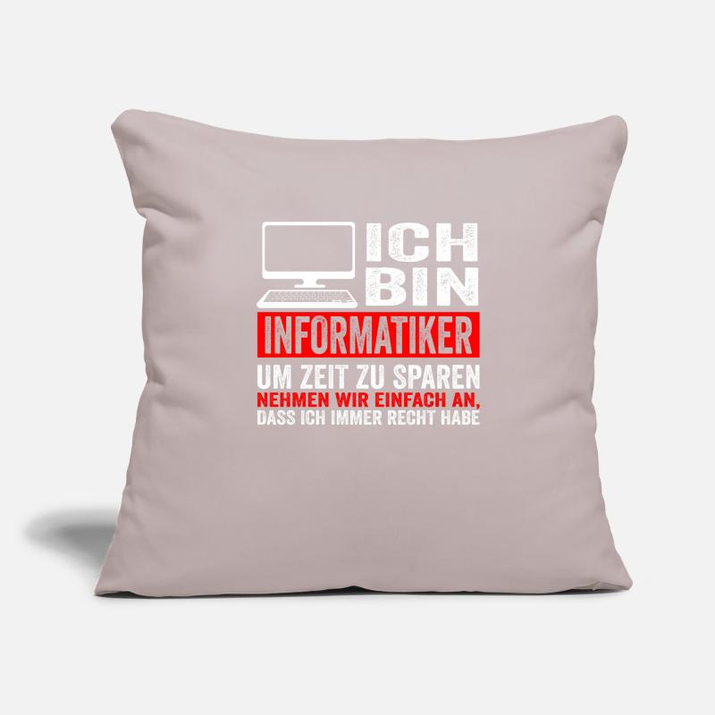 Informatiker IT Experte Informatik Informatik Lust Sofakissenbezug 45 x 45 cm
