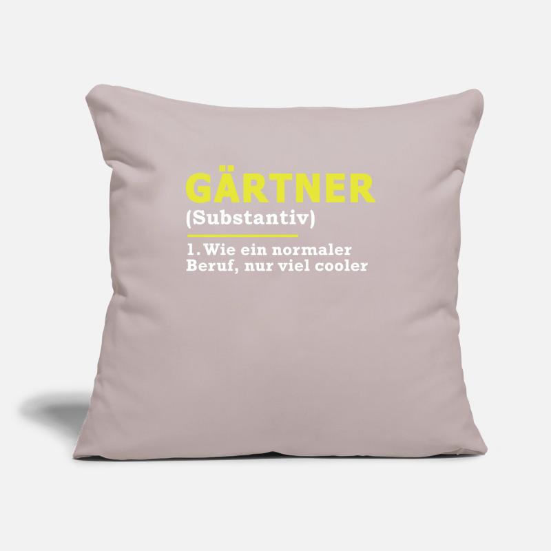 Gärtner Beruf Spruch Geschenk Sofakissenbezug 45 x 45 cm