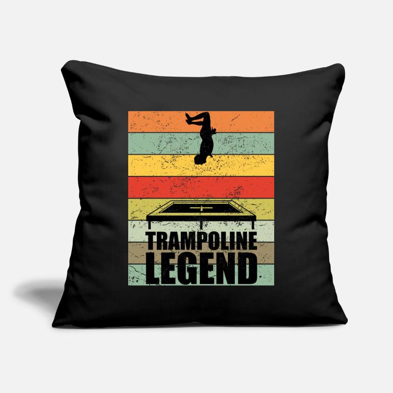 Trampoline Legend Trampoline Jump Retro Gift Sofa pillowcase 17,3'' x 17,3'' (45 x 45 cm)